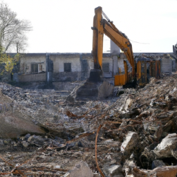 Démolition - Bâtiment culturel : Démontage des institutions culturelles Mana